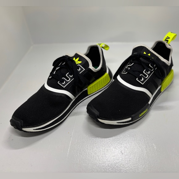 adidas Other - Adidas NMD_R1 Black and Lime Athletic Shoes men’s size 8.5